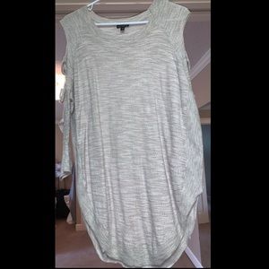 Long sleeve cut out sweater